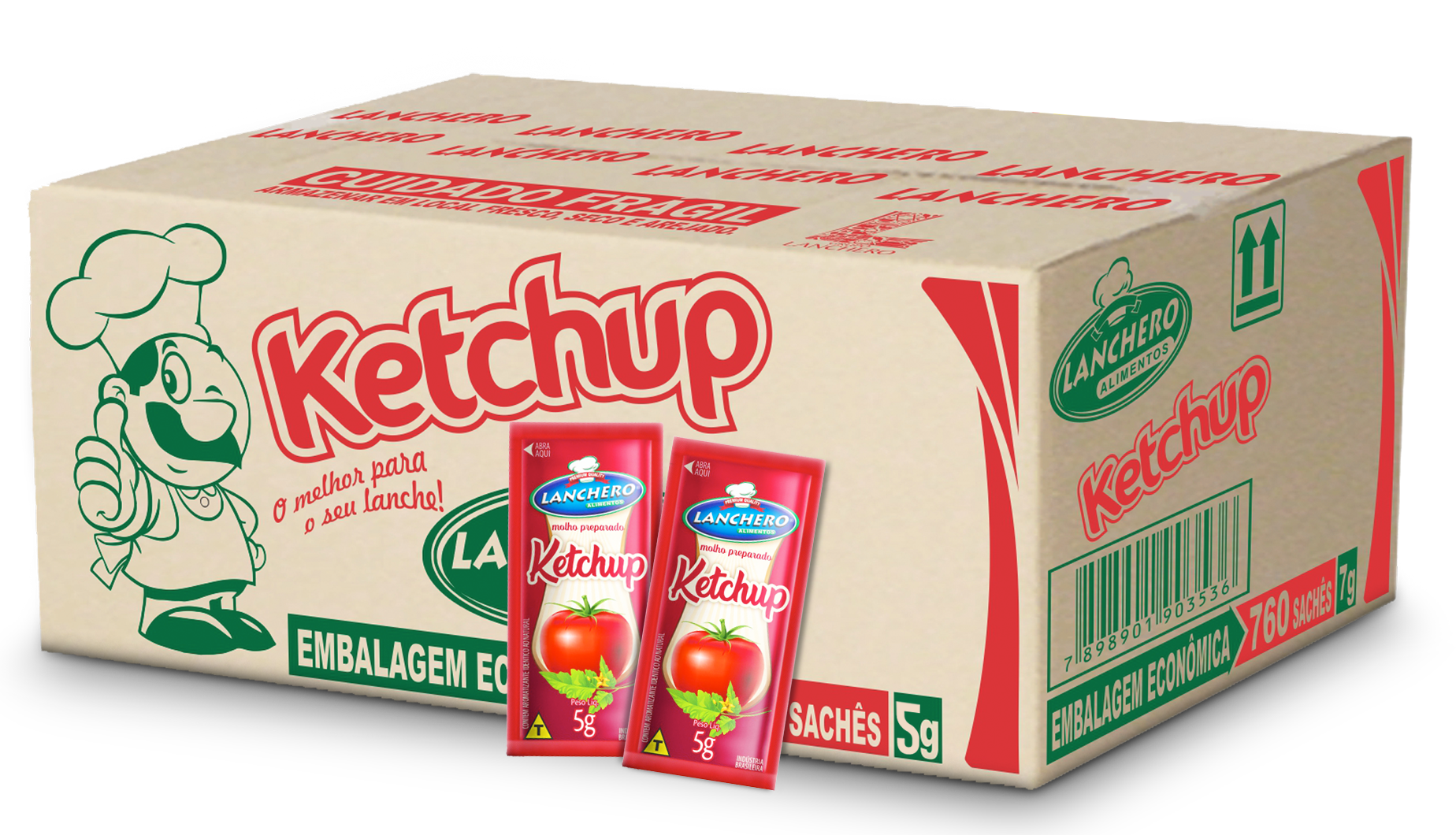 CATCHUP LANCHERO SCH 150X5G