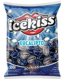 BALA DURA ICEKISS EUCALIPTO 500G
