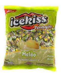 BALA DURA ICEKISS TENTACAO MELAO 500G