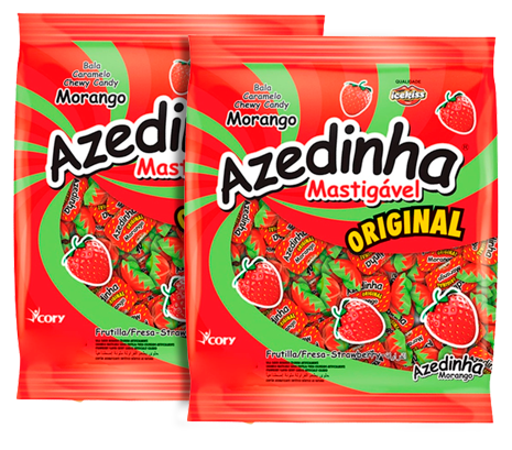 BALA MAST ICEKISS AZEDINHA MORANGO 500G