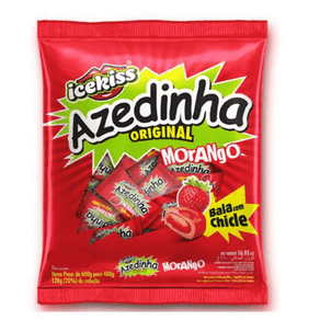 BALA DURA AZED CHIC MORANGO 400G