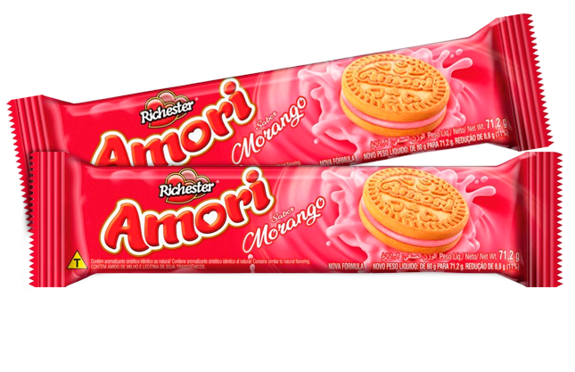 BISC RECH RICHESTER AMORI 71,2G MORANGO