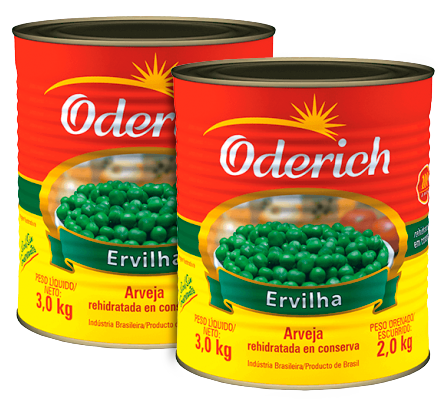 ERVILHA ODERICH LATA 2KG