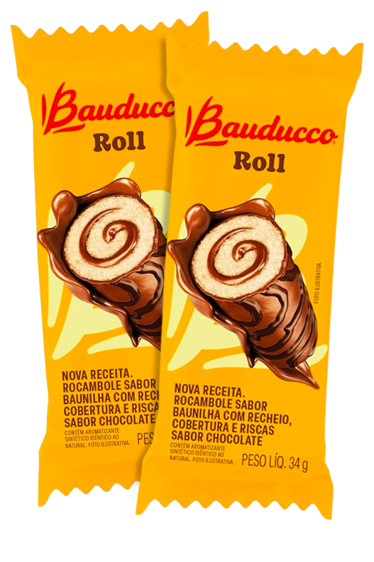 BOLINHO BAUDUCCO ROLL CHOC 34G
