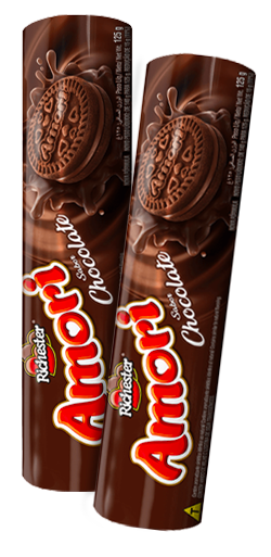 BISC RECH RICHESTER AMORI 125G CHOCOLATE