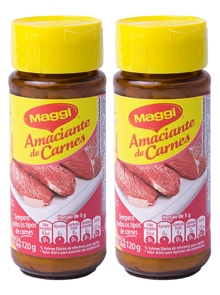 AMACIANTE P/CARNE MAGGI C/TEMPERO 120G