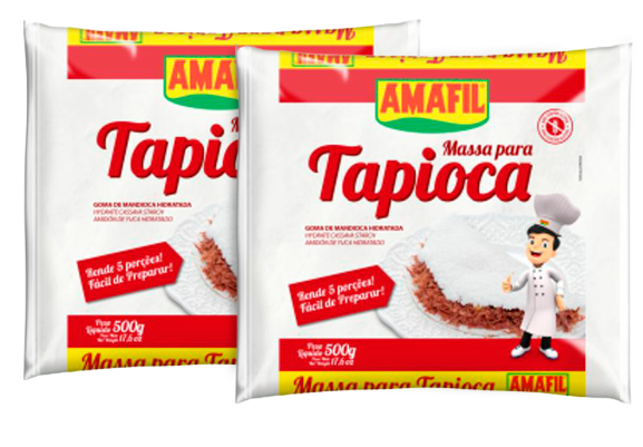 MASSA P/TAPIOCA AMAFIL HIDRATADA 500G