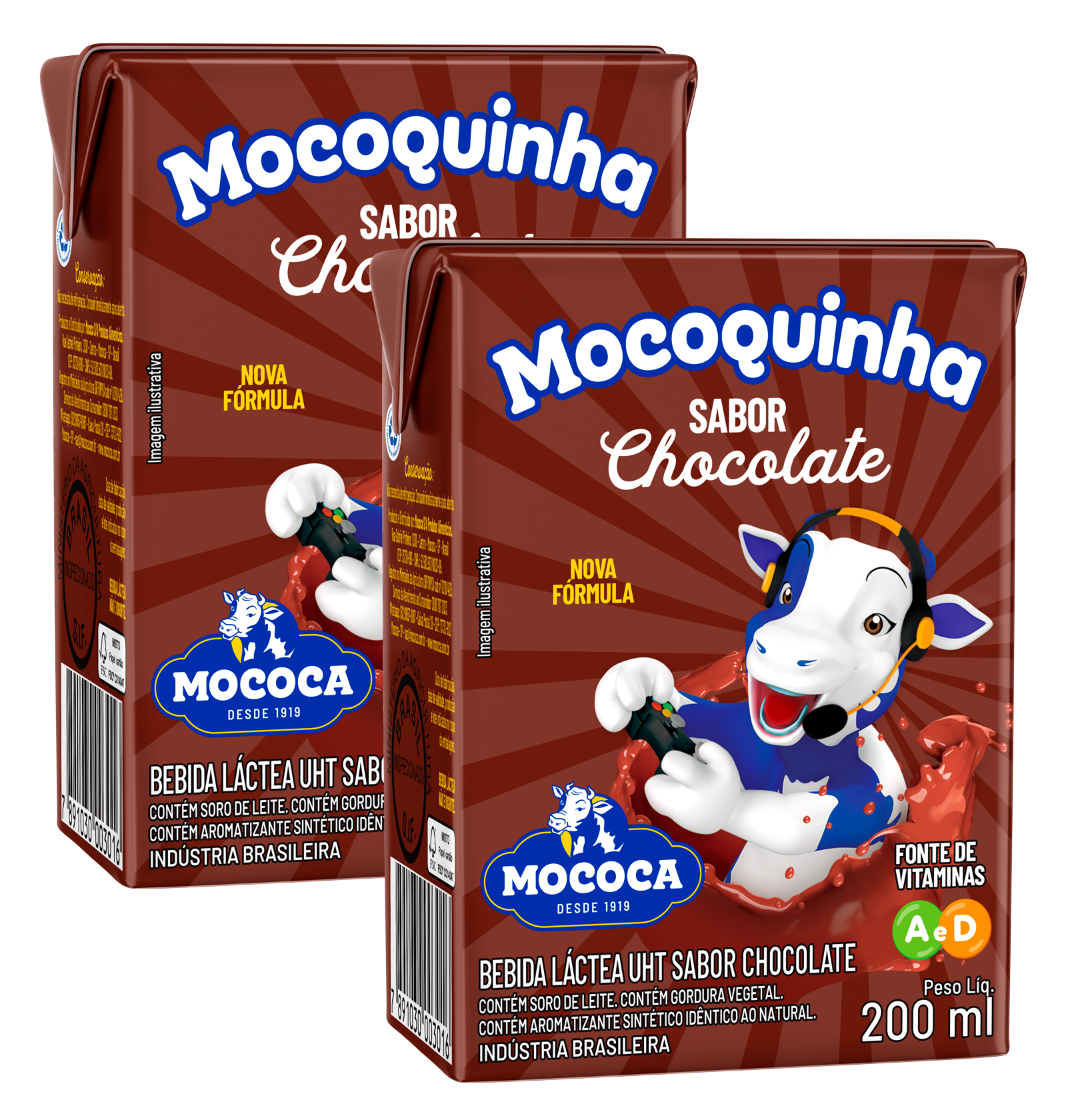 ACHOC.LIQ MOCOQUINHA 200ML