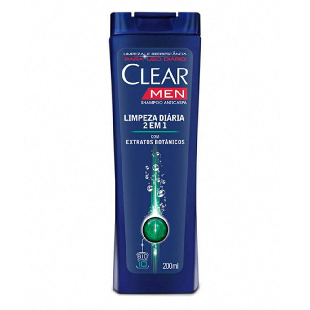 SH CLEAR 200ML MEN LIMPEZA DIARIA 2EM1