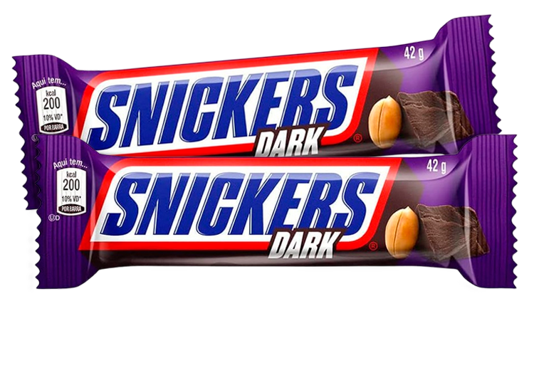 CHOC SNICKERS DARK 42G
