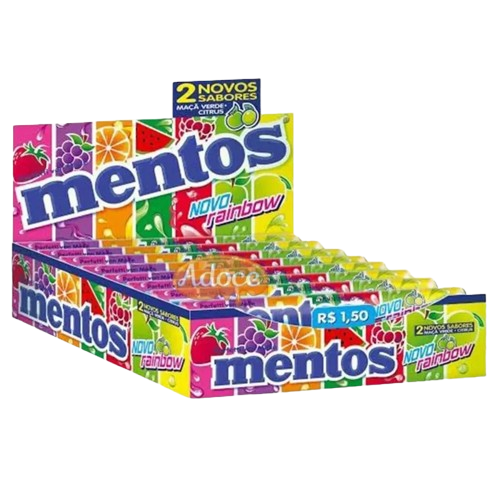 MENTOS STICK RAINBOW SORT 37,5G