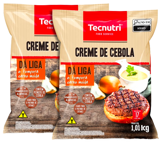 CREME DE CEBOLA TECNUTRI 1,01KG
