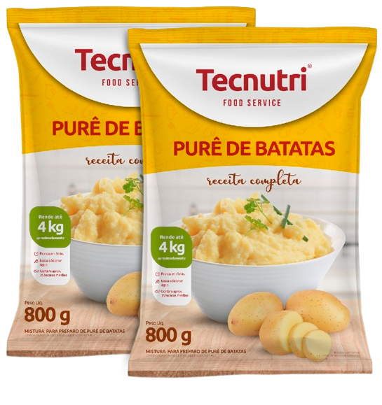 PURE DE BATATA TECNUTRI 800G