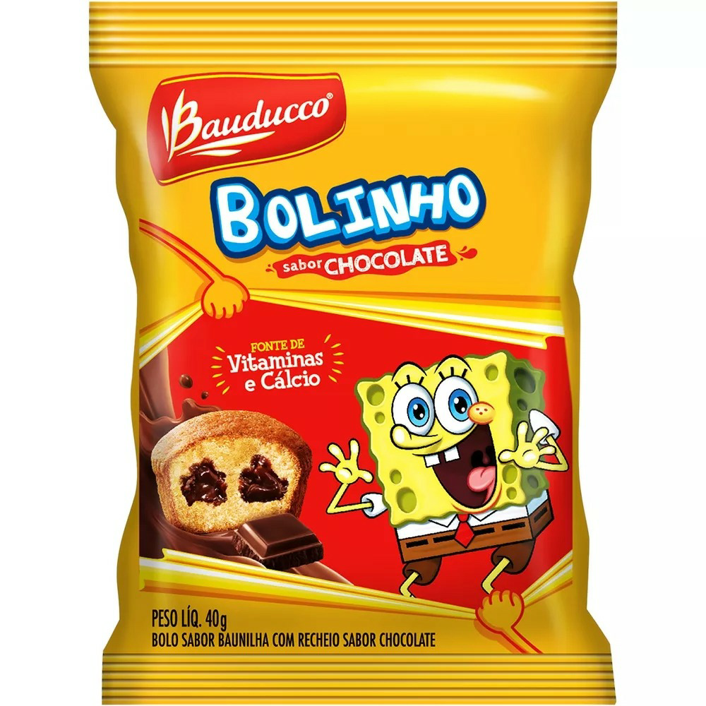 BOLINHO BAUDUCCO BAUNILHA C/ CHOC 40G