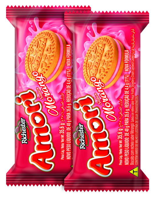 BISC RECH RICHESTER AMORI 35,6G MORANGO