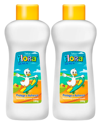 TALCO FLORA NENEN 180G