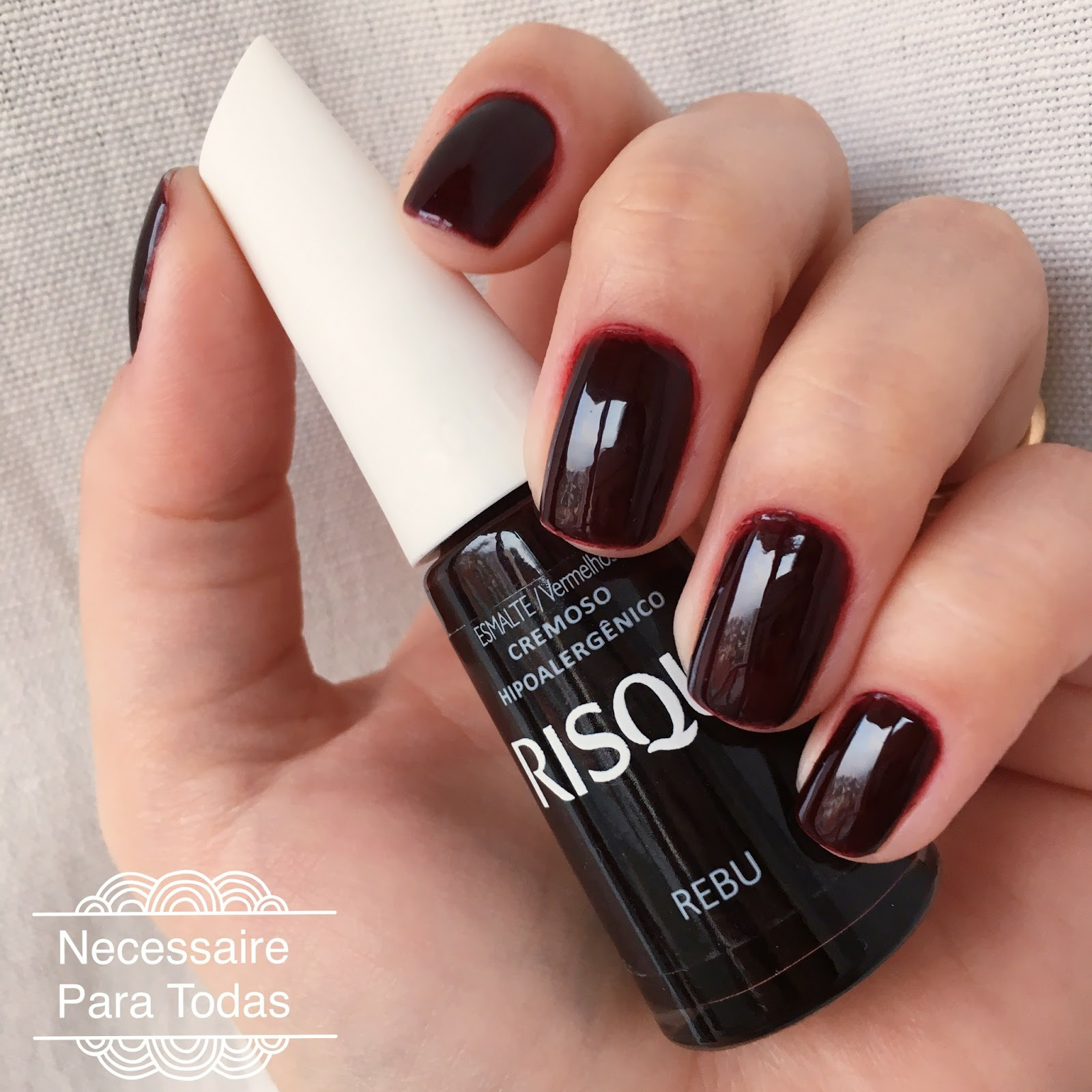 ESMALTE RISQUE CREM REBU 8ML