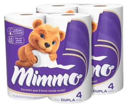 PAPEL HIG.MIMMO FOL/DUP 4X30M NEUTRO
