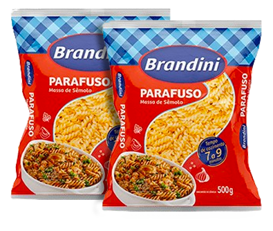 MAC PARAFUSO BRANDINI SEMOLA 500G