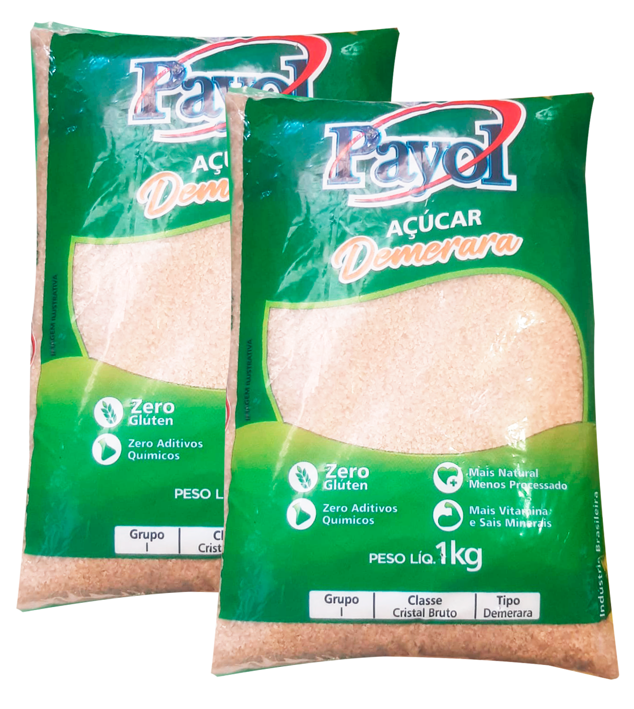 ACUCAR DEMERARA PAYOL 1KG