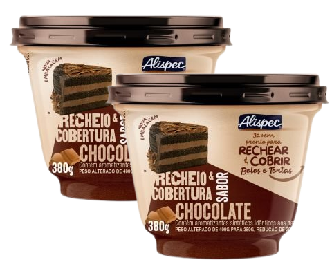 RECHE/COBER ALISPEC CHOC POTE 380G