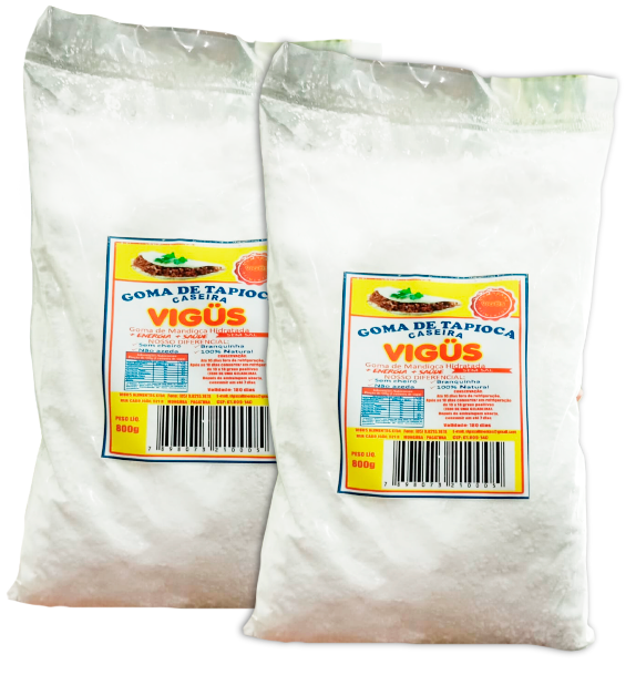 MASSA P/TAPIOCA VIGUS 800G