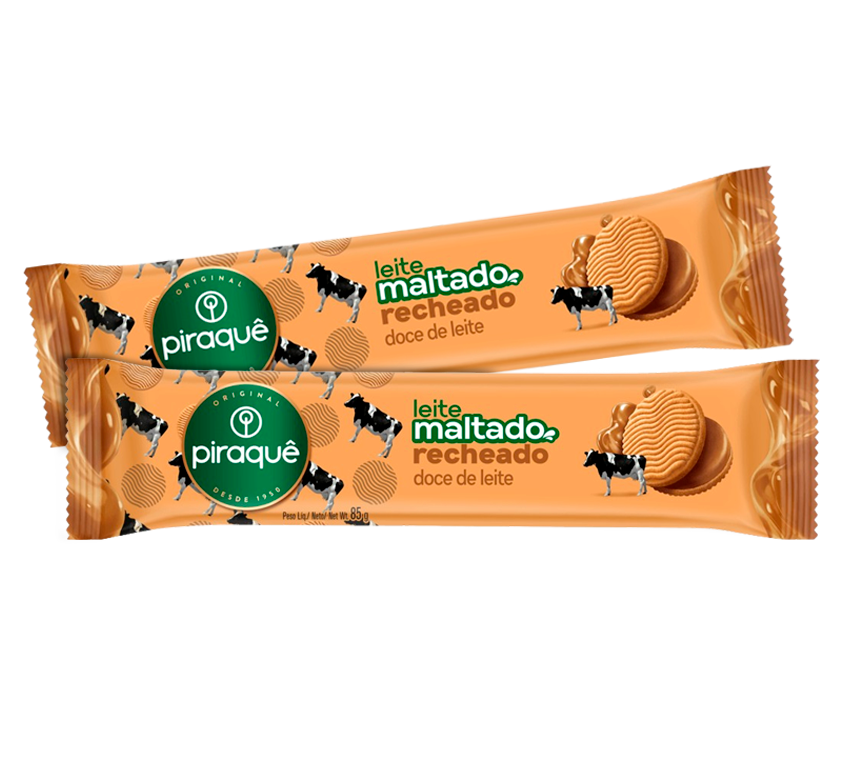 BISC RECH PIRAQUE MALT.DOCE DE LEITE 85G