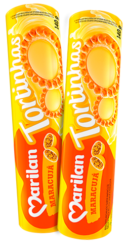 BISC MARILAN TORTINHAS MARACUJA 140G