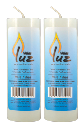 VELA LUZ DA VIDA N-10 EXTRA 126G