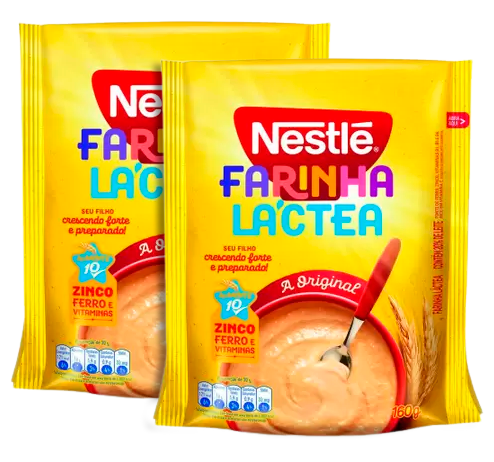 FARINHA LACTEA NESTLE ORIGINAL SCH 160G