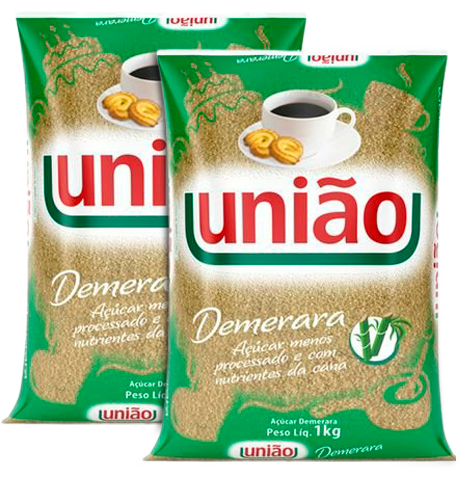 ACUCAR DEMERARA UNIAO 1KG