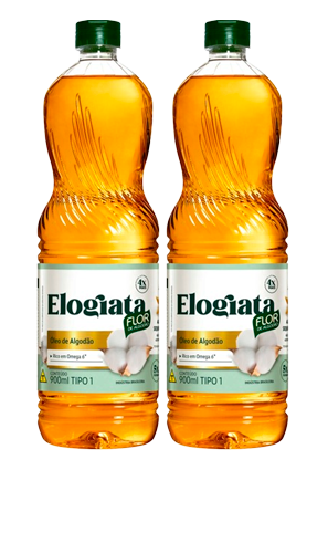 OLEO DE ALGODAO ELOGIATA 900ML