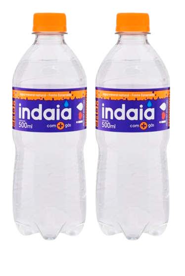 AGUA MINERAL INDAIA 500ML C/GAS