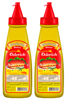MOSTARDA ODERICH BISNAGA 190G