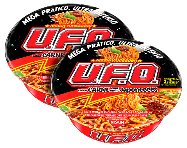 LAMEN NISSIN UFO YAKISSOBA CARNE 97G