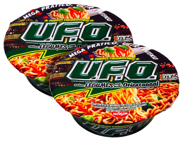 LAMEN NISSIN UFO YAKISSOBA LEGUMES 95G