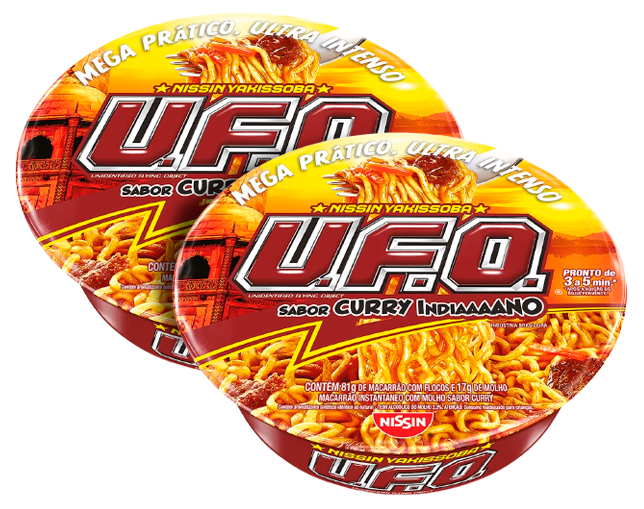 LAMEN NISSIN UFO YAKISSOBA CURRY 98G