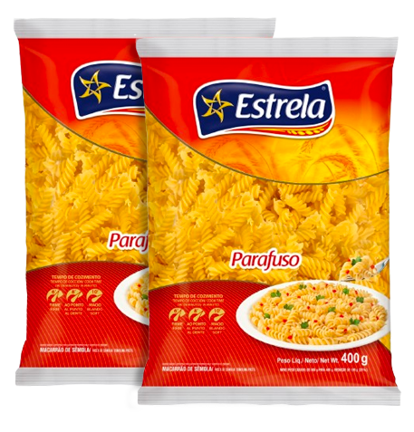 MAC PARAFUSO ESTRELA SEMOLA 400G