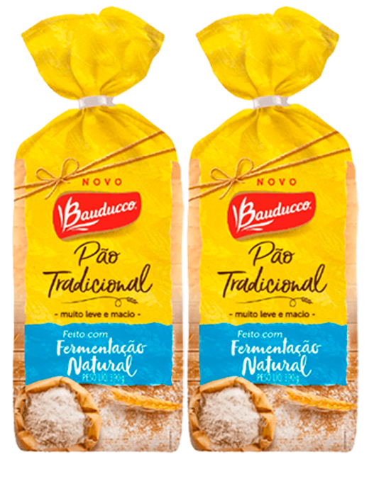 PAO BAUDUCCO TRADICIONAL 390G