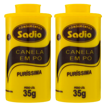 CANELA EM PO SADIO POTE 35G