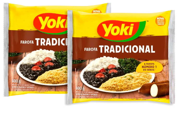 FAROFA PRONTA YOKI TRADICIONAL 400G