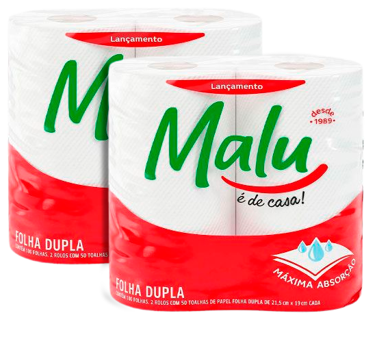 PAPEL TOALHA MALU 2X50 TOALHAS