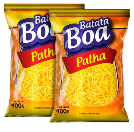 BATATA PALHA BOA 400G