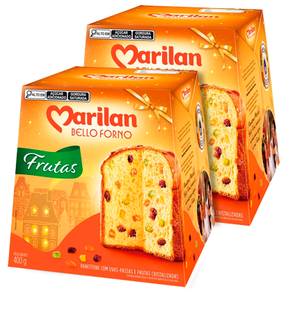PANETTONE MARILAN C/FRUTAS 400G
