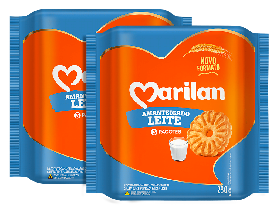 BISC MARILAN AMANTEIGADO LEITE 280G