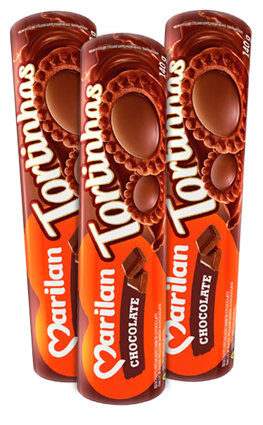 BISC MARILAN TORTINHA CHOC 140G