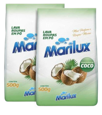 SABAO EM PO MARILUX 500G COCO