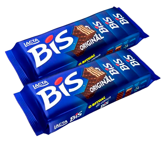 CHOC BIS LACTA AO LEITE 100,8G