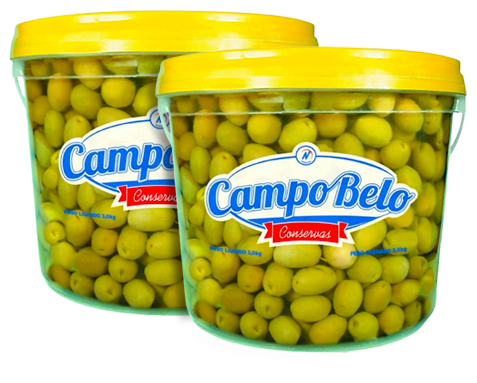 AZEITONA VERDE CAMPO BELO 32/45 BD 2KG
