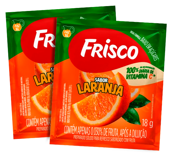 REFRESCO FRISCO 18G LARANJA